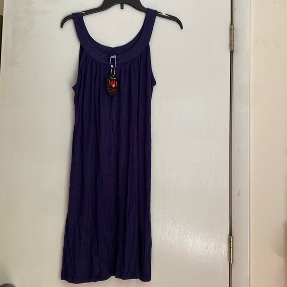 Bluetime New with Tags Blue Bathing Suit Cover Up Large - Picture 1 of 5